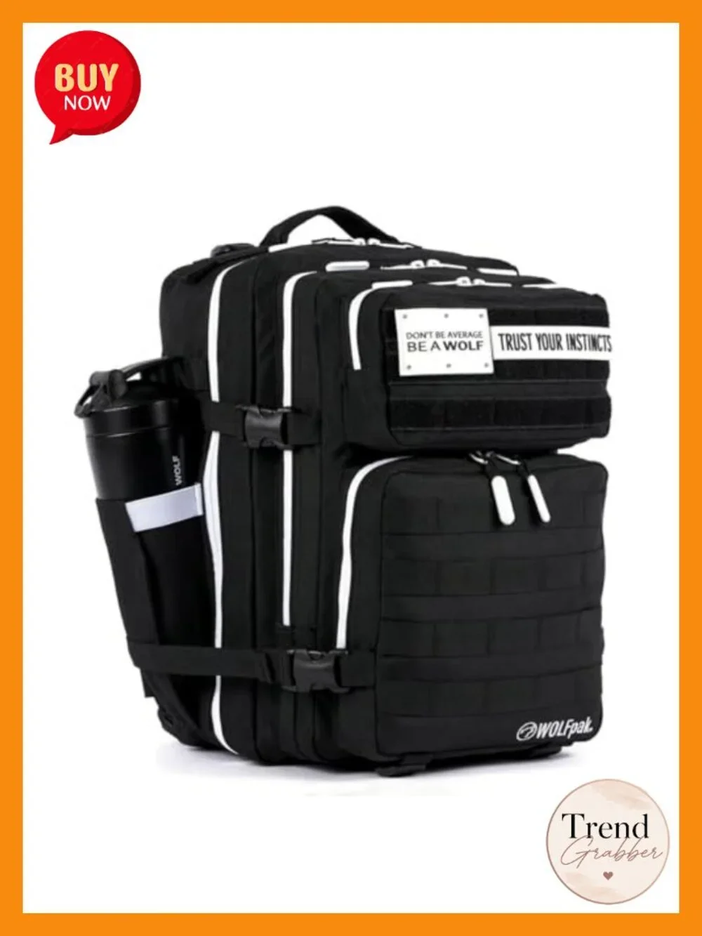 35L Tactical Backpack 1000D Waterproof Oxford MOLLE Laptop